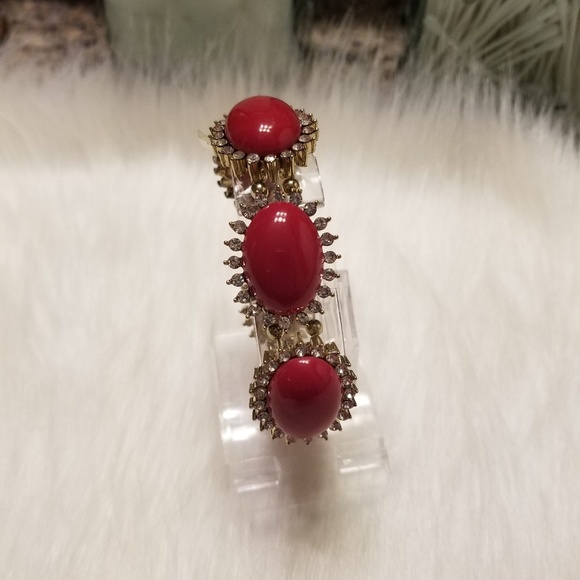 unknown Jewelry - DESIGNER RED STRETCH BRACELET